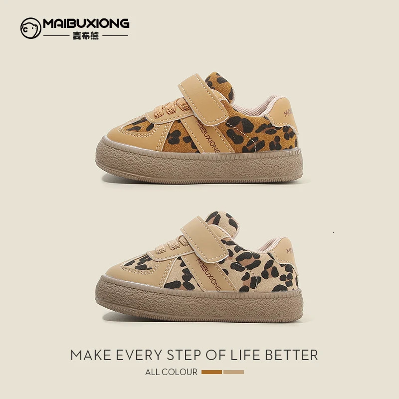 Small childrens board shoes sneakers spring and fall toddler shoes boys and girls casual single shoes baby shoes versatile 251103