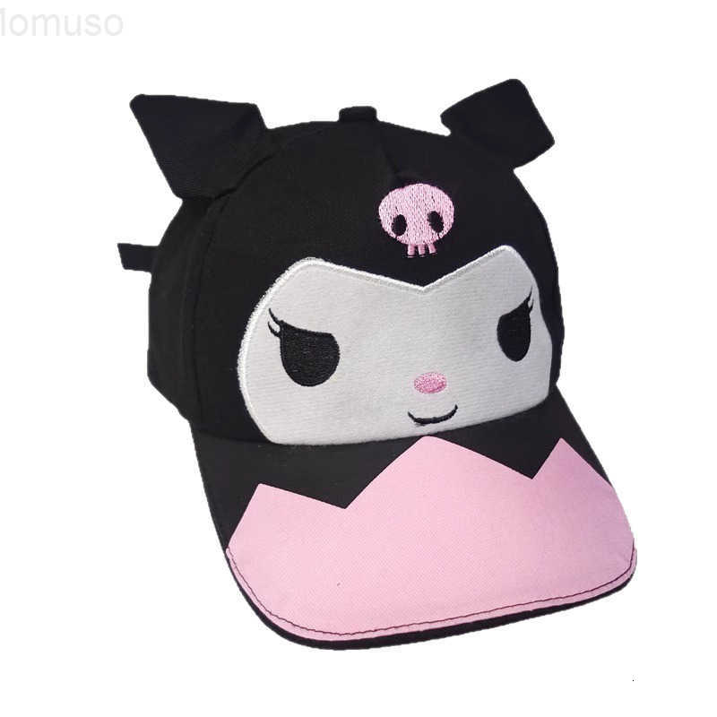 Sanrio Childrens Baseball Cap Cartoon Peripheral Duckbill Cap Kuromi Boys and Girls Sunshade Sun Protection Hat Wide Brim H251110