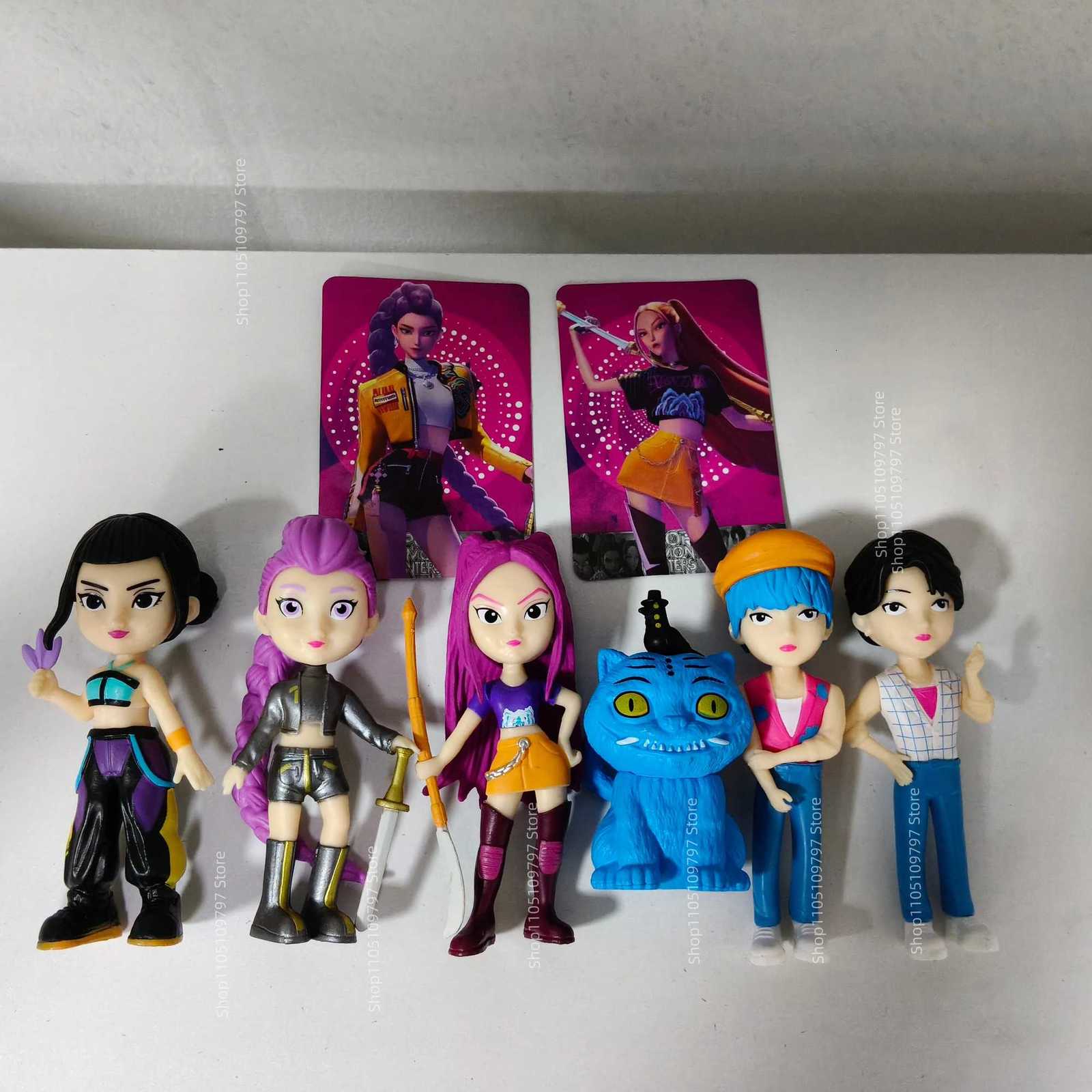 Kpop Demon Hunters Action Figure Blind Box Rumi Zoey Mira SAJA BOYS Character Model Doll Mystery Bag Toys Surprise Decor Gifts Z251110