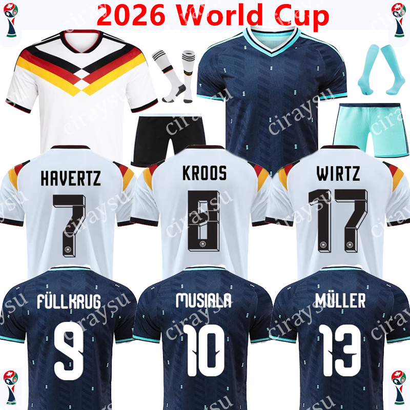 2025 2026 Germany jersey World Cup 26 soccer jerseys Kit Women football shirts men kids set Deutschland HAVERTZ GNABRY Long sleeves goalkeeper training