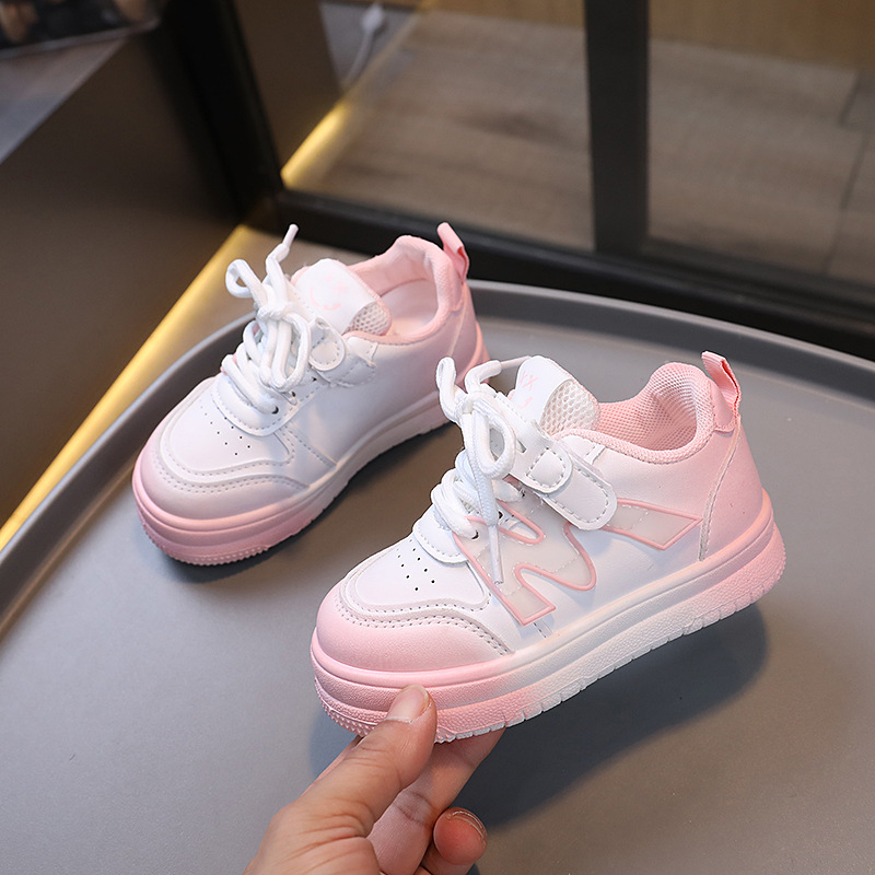 Youth Girls Boys Sport Shoes Four Seasons Kid Sneakers Non-slip Student Shoes Umshop Soft Bottom Toddler Casual Shoes Trainers Sizes 21 - 32 K0206