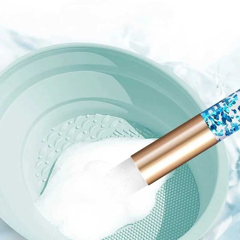 30pcs Lash Shampoo Brushes Nose Pore Cleansing Makeup Tools Eyelash Cleaning Brushes for Eyelash Extensions Glitter L251110