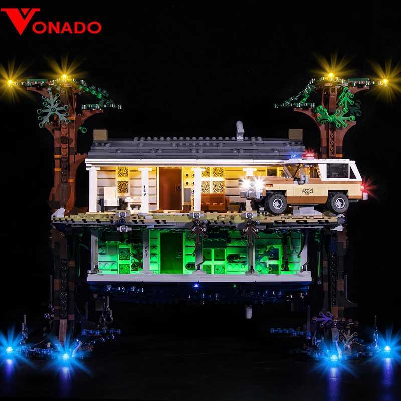 Vonado LED Light Set City 75810 Stranger Things The Upside Down Building Blocks Bricks Set DIY Toys Kit No Model X251110