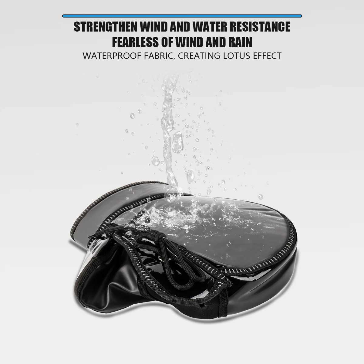 Motorcycle Handlebar Gloves Muffs Scooter Winter Warm Handle Gloves Waterproof Windproof Motorbike Handle Bar Hand Cover Muffs S25118