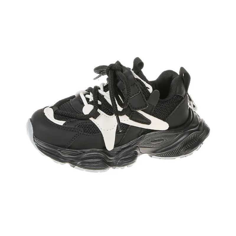 Spring Girl Shoes New Fashion Versatile Child Sneakers Comfort Soft Sole Anti Slip Casual Shoe Trendy Simple Breathable Boy Shoe W251110