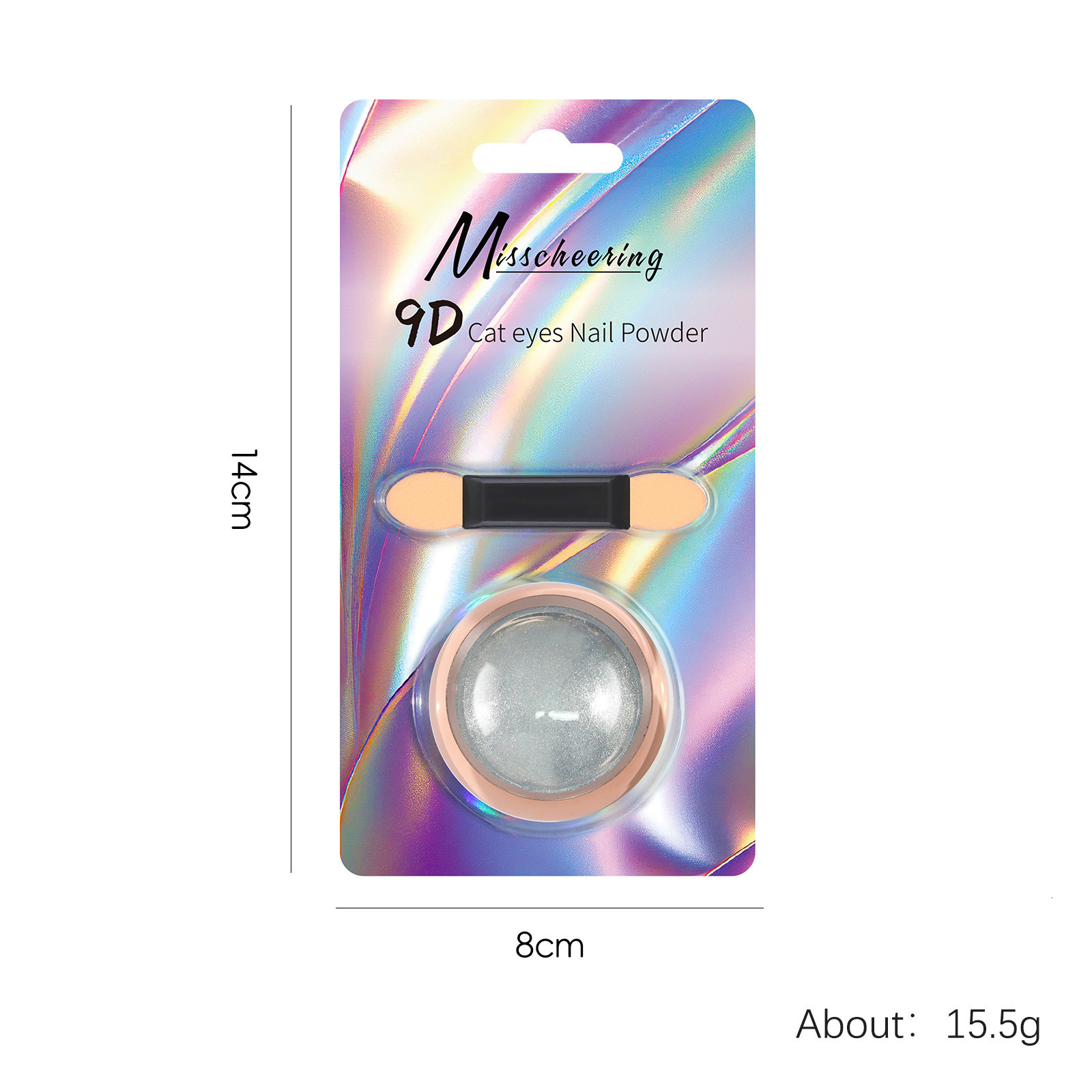 High quality 9D strong magnetic cat eye magnetic powder meteorite cat eye powder mirror magnetic powder raw material wide cat eye powder241122
