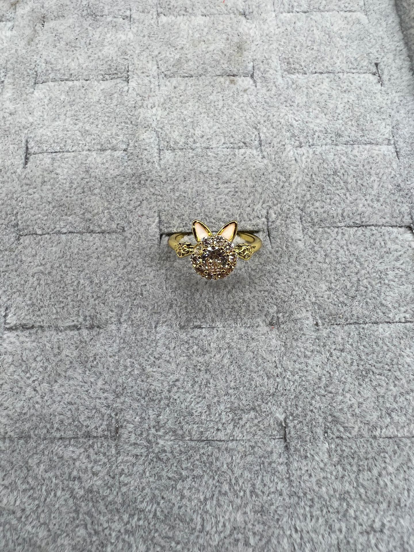 Lucky Cat Fashion Ring Ring For Women, Designer Ring Niche High-end Luxury, Tiktok Hot Sale, Adjustable Rotatable Zircon Ring Jewelry