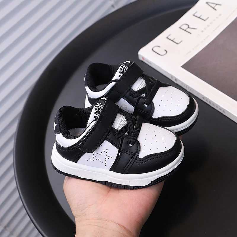 Baby shoes spring and autumn childrens sports shoes boys and girls sneakers panda shoes kids Korean version baby sneakers l W251110