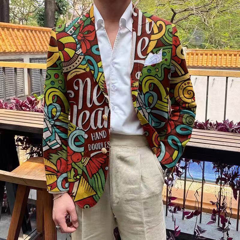 T2318 New Business Suit Men's Three-Piece Suit British Slim Fit Suit Best Man Suit