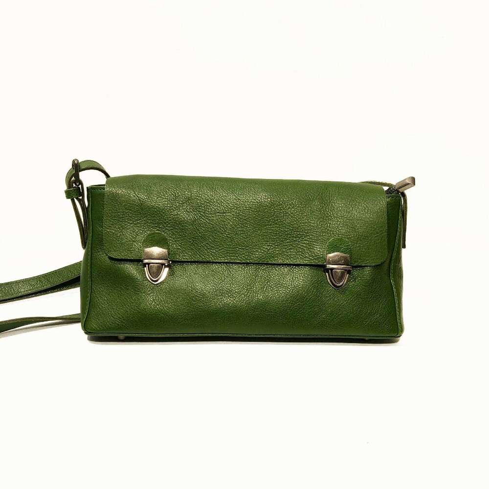 Genuine Leather Underarm Head Layer Vegetable Tanned Cowhide Vintage One-Shoulder Crossbody Women's Hand Tote Bag Suotong1110