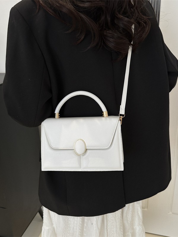 DHXJ Trend Fashion Elegant Pen Holder Suede Leather Underarm Cowhide Small Square Bag Soft Handbag for Women 240907