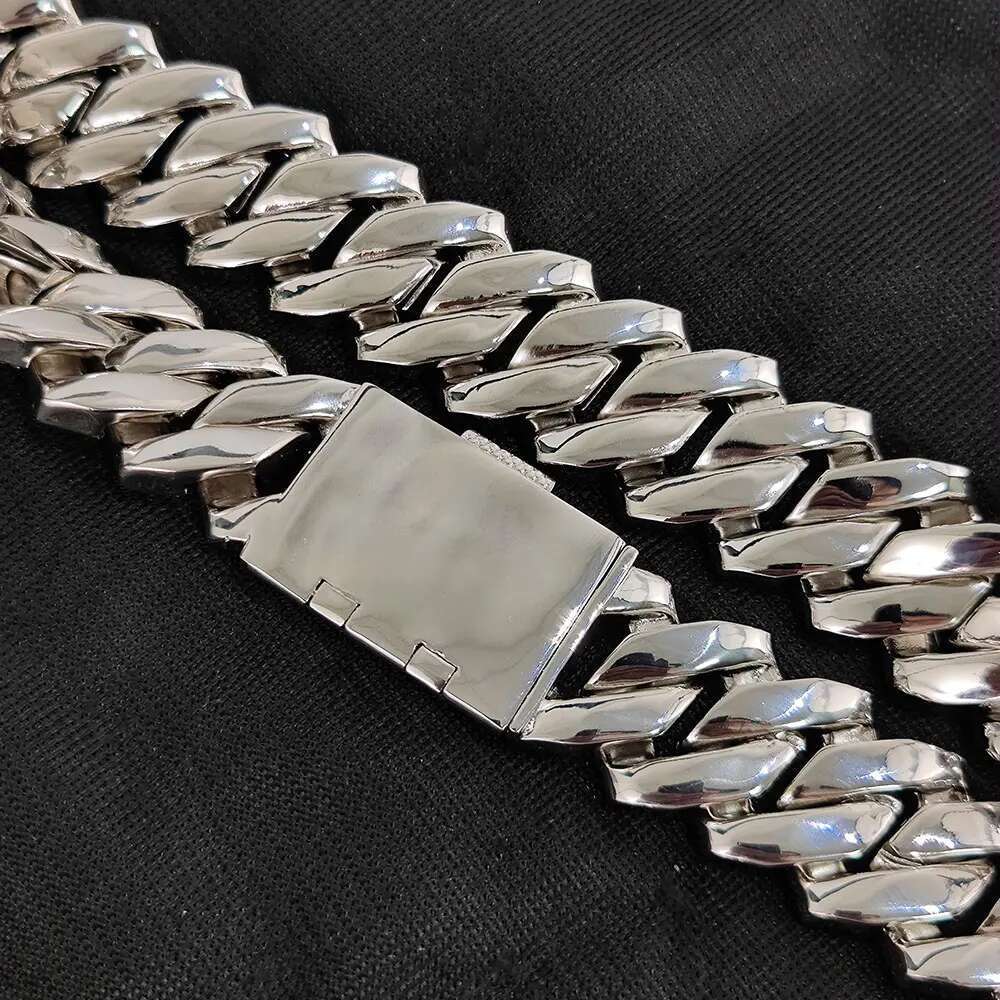 Hip Hop Jewelry 25mm 6 Rows Gold Plated Iced Out Cz Prong Necklace Thick Cuban k Chain For Men Gift