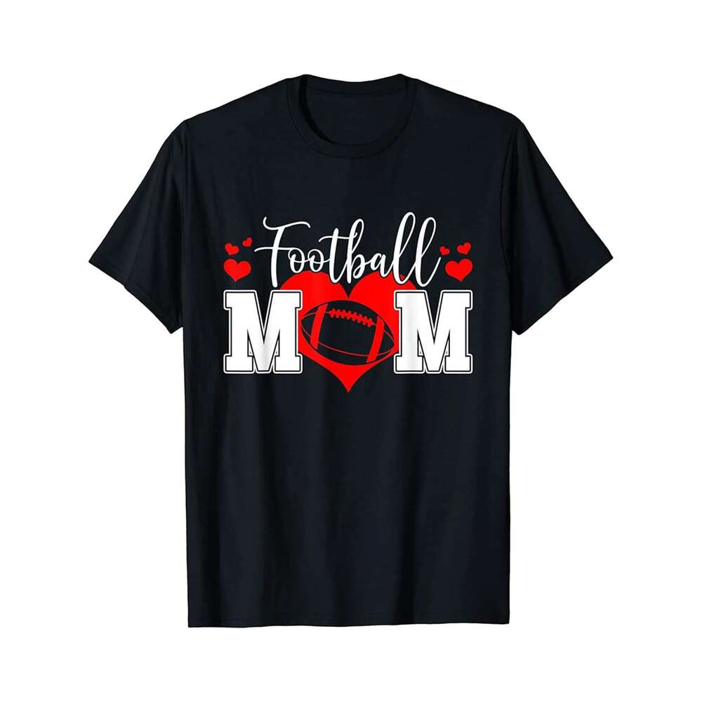 Designer T shirt Football Mom Funny Sports Lover Men Mothers Day - 220g T shits