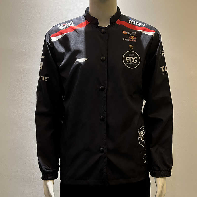 EDG Team Uniform 2023 LPL Jacket Coat Uzi Same Style Merchandise S13 Spring and Autumn E-sports Sports Windbreaker Clothing W251110