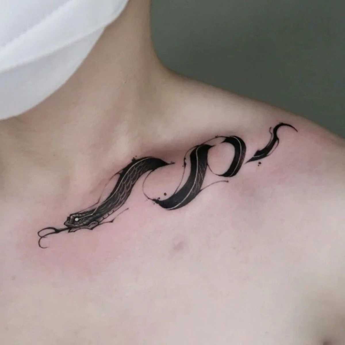 1 Snake Claw Tattoo Sticker Waterproof Durable Temporary Tattoo W250410