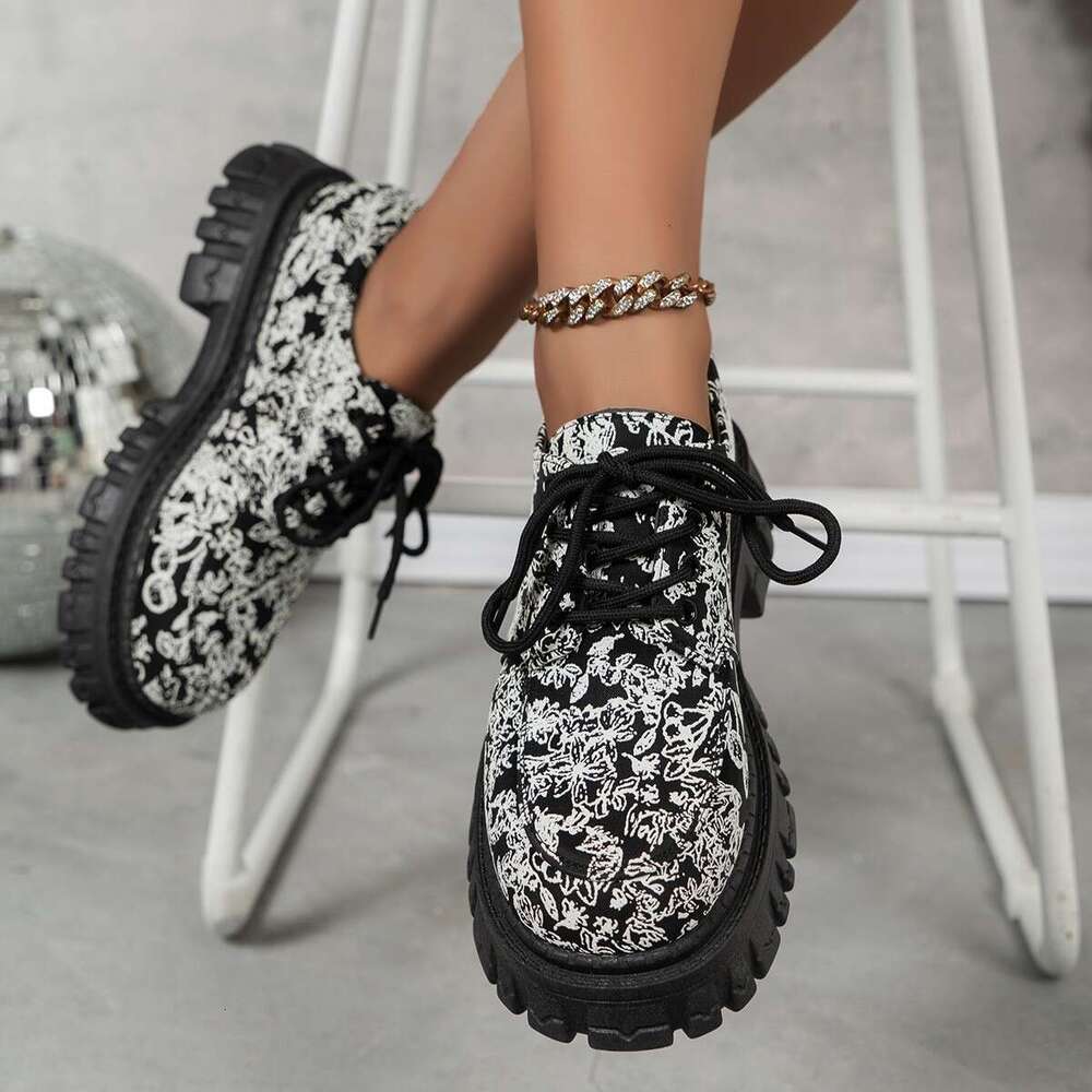 Woman Sandals China Chic Women S Shoes Spring Autumn New Comfortable And Fashionable Thick Soled Lefu French Sponge Cake Single Shoes For Women