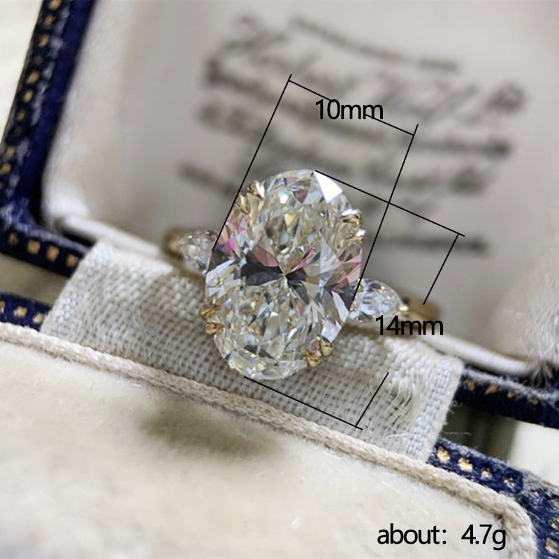 Fashion Ring Trade Cross-border Hot Selling Classic Fashion Pigeon Egg Ring With Diamond Inlaid Closed Fashion Designer Ring Suitable For Women With D