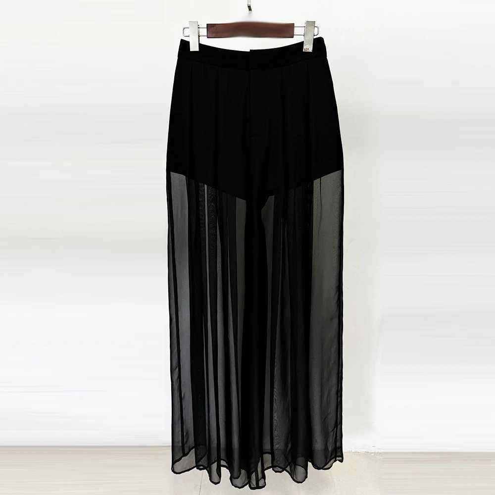 TWOTWINSTYLE Light Solid Two Piece Sets For Women Lapel Long Sleeve Top High Waist Pants Sexy Set Female Style W251110