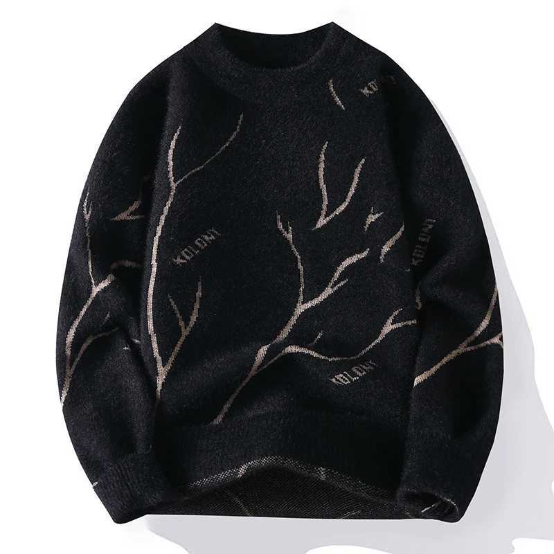 Fashion Mens Branded High-quality Fashionable Sweaters/ Autumn Winter Casual Cashmere Knitted Pullovers/ Warm Round Neck Base Shirts Y251110