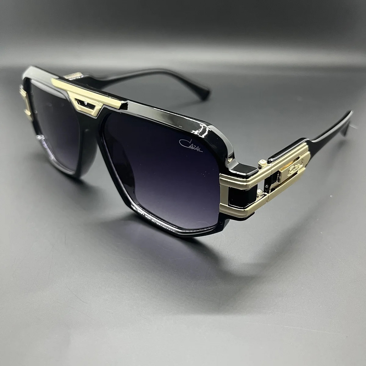 High Quality Womens Sunglasses Super Large Retro Driving Outdoor Sports Mens Metal 675 250410