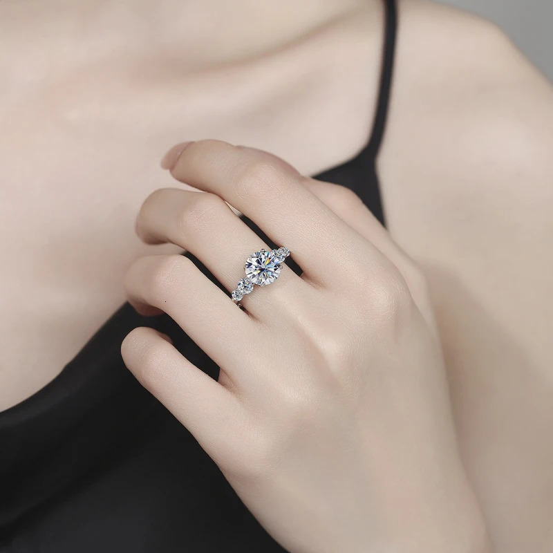 A 925 silver 38 carat ring fashionable niche versatile mens and womens couple ring wedding ring 251103