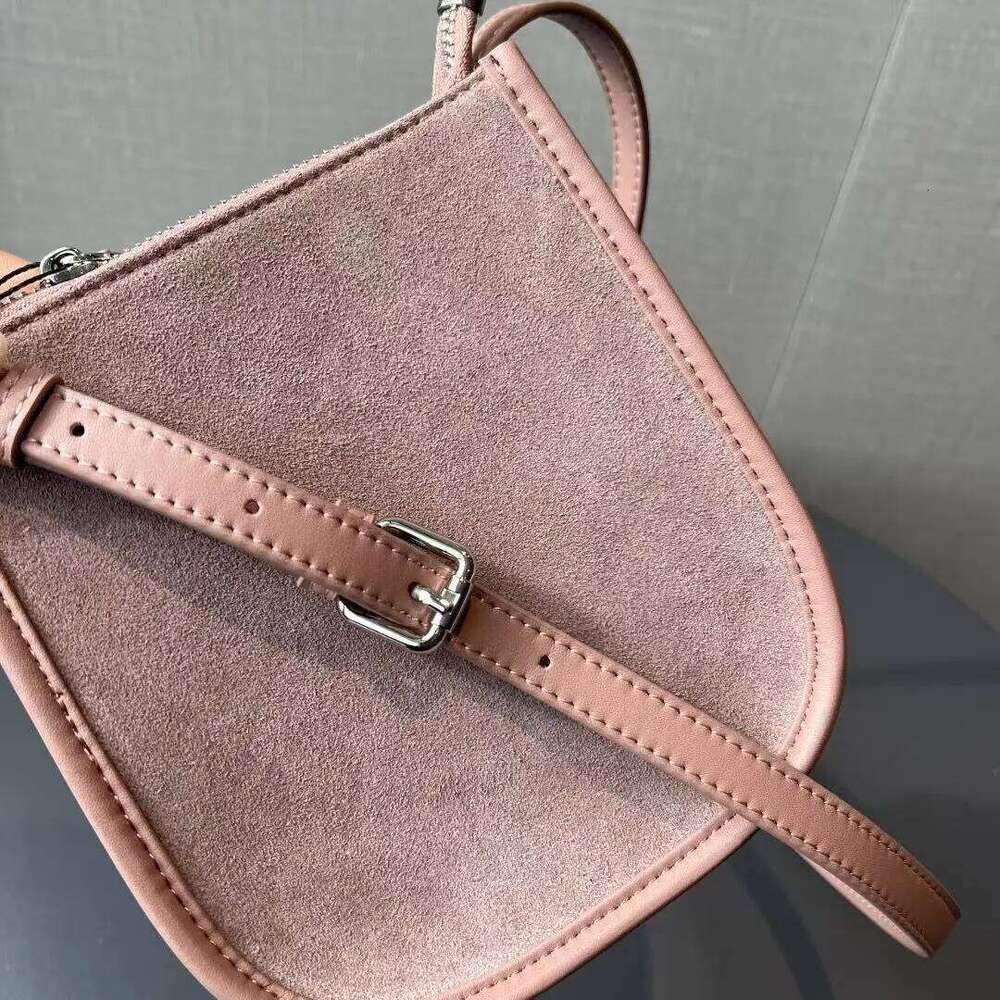 New Mini Fahsion Bucket Shoulder Leather Deer Skin Phone Lightweight Travel Shopping Slant Bag Vintage Girl Bag St251110