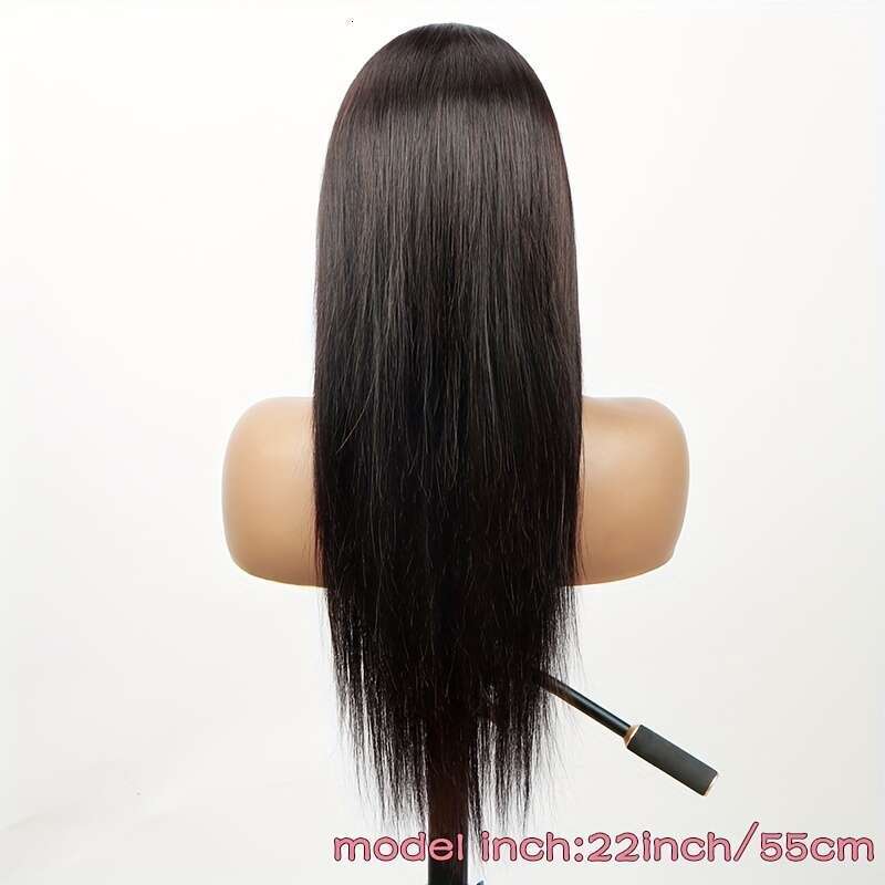 Glueless Wigs Frontal Brazilian Straight Human Hair HD 4X4 Lace Front Wig Ready To Wear 150% Density