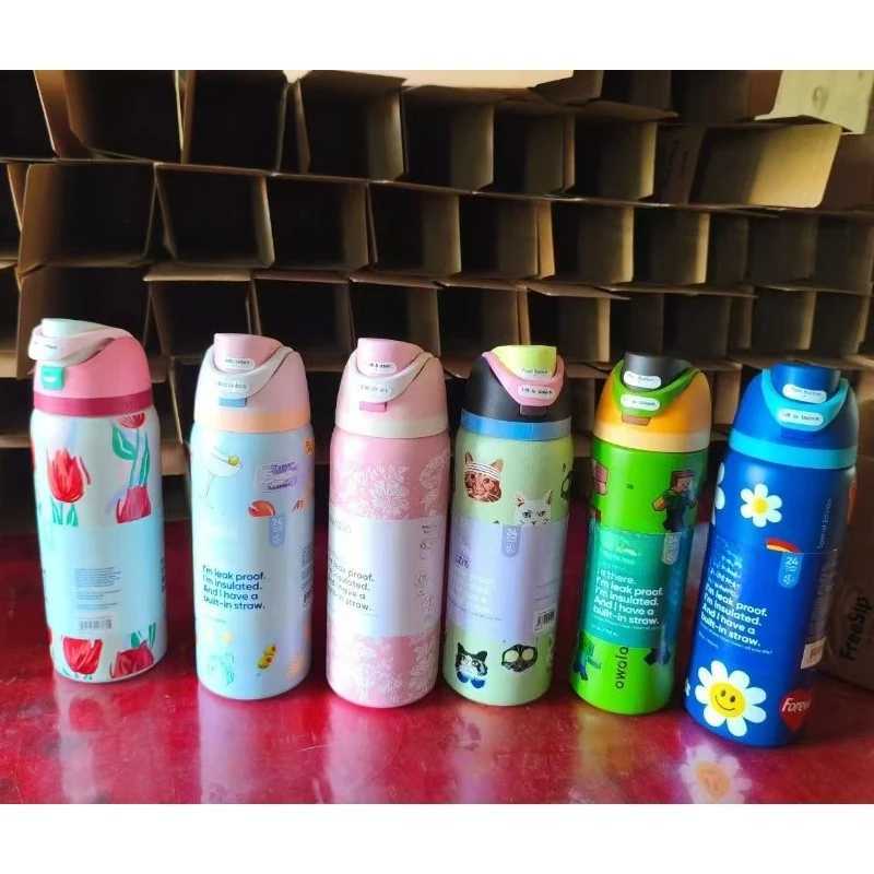 Fashionable cup O-Wa 32oz 24oz Vacuum Thermos Unbreakable Stainless Steel Water Bottle for Camping Gym Off Hot Cold Y251110