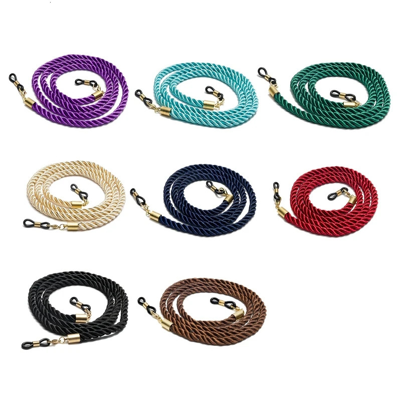 Fashion womens cross rope chain glasses chain gold sunglasses chain pendant necklace 250409