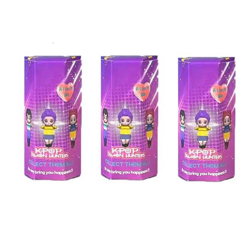 Anime Kpop Demon Hunters Figure Series Blind Box PVC Cartoon Mini Model Toy Doll Desktop Decorative Kids Christmas Surprise Gift Z251110-1