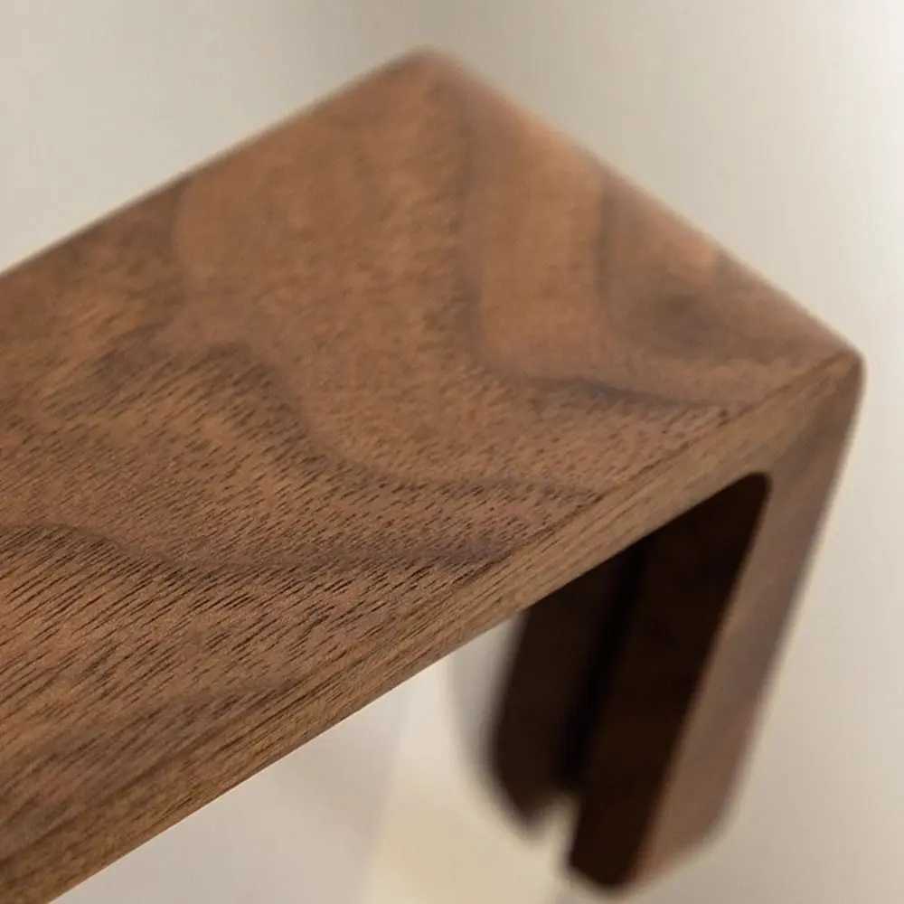 Creative Photo Acrylic U Shape Transparent Desktop Walnut/Beech Wedding Pictures Frame Office Decor L251110 H260306