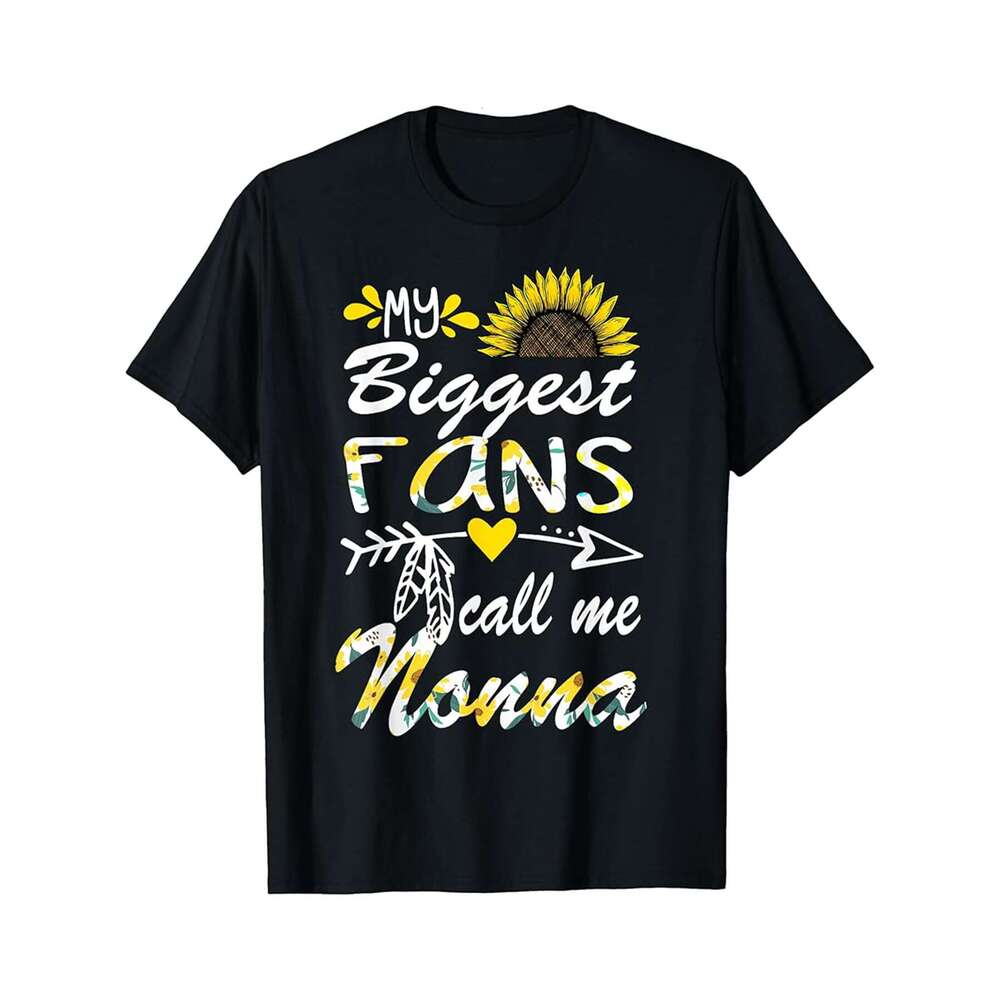 Designer T shirt Sunflower Nonna Gift Cute Floral Grandma Mothers Day - 220g T shits