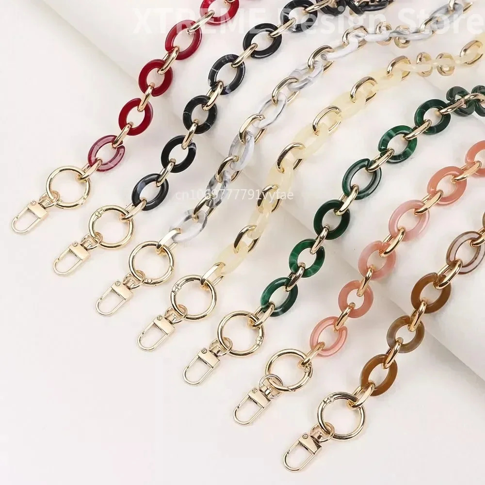 Replaceable Detachable Bag Chain Strap Purse Handbag Bag Straps Acrylic Crossbody Shoulder Bag Diy Accessories 251110
