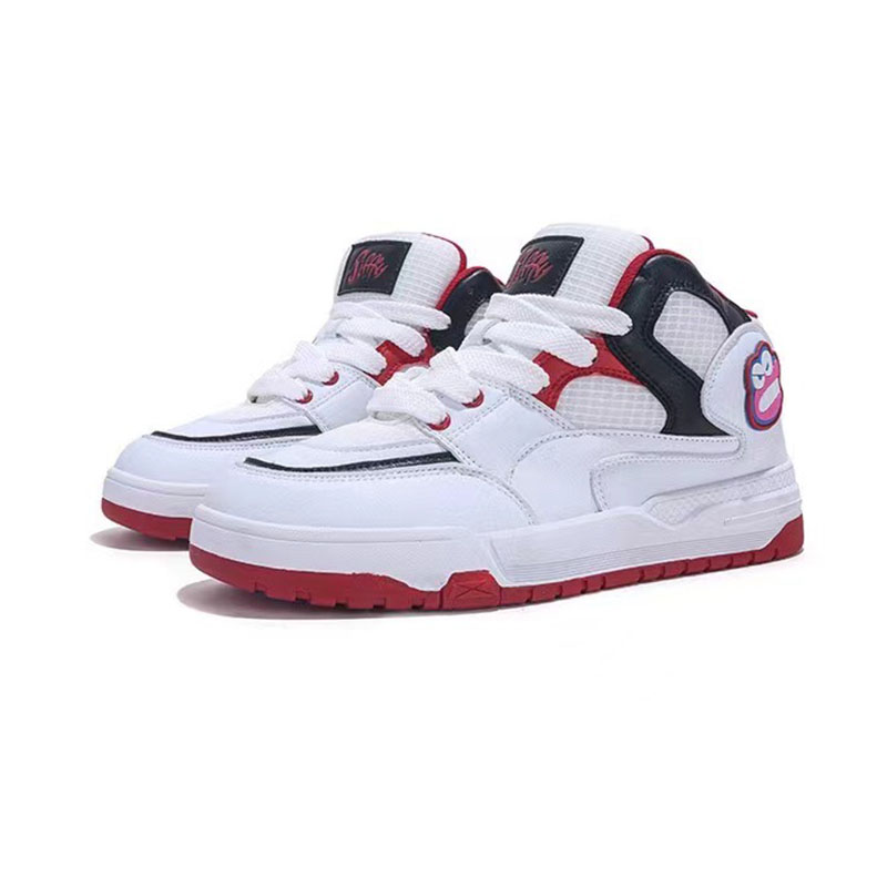 Crayon Shin-chan Collaboration Basketball Men's Shoes 2025 Summer New Thick Bottom Lifting Casual Breadboard