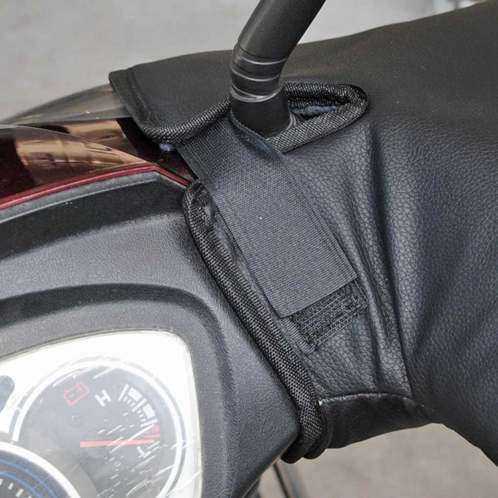 Motorcycle Handlebar Muffs Gloves Winter Warm Handle Waterproof Windproof Motorbikes Thermal Cover Motorcycle Accessories S25118