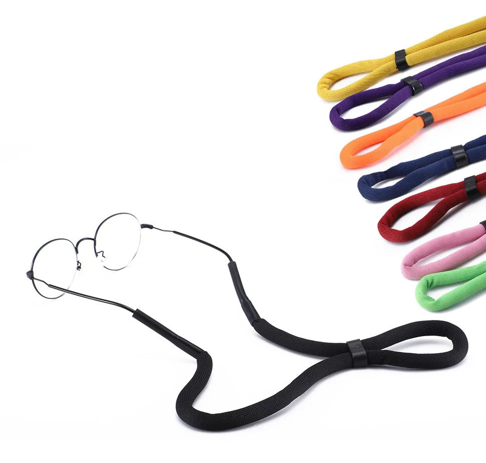 12 pieces of underwater diving sports swimming floating glasses rope sunglasses glasses foam chain bracket black blue 250409