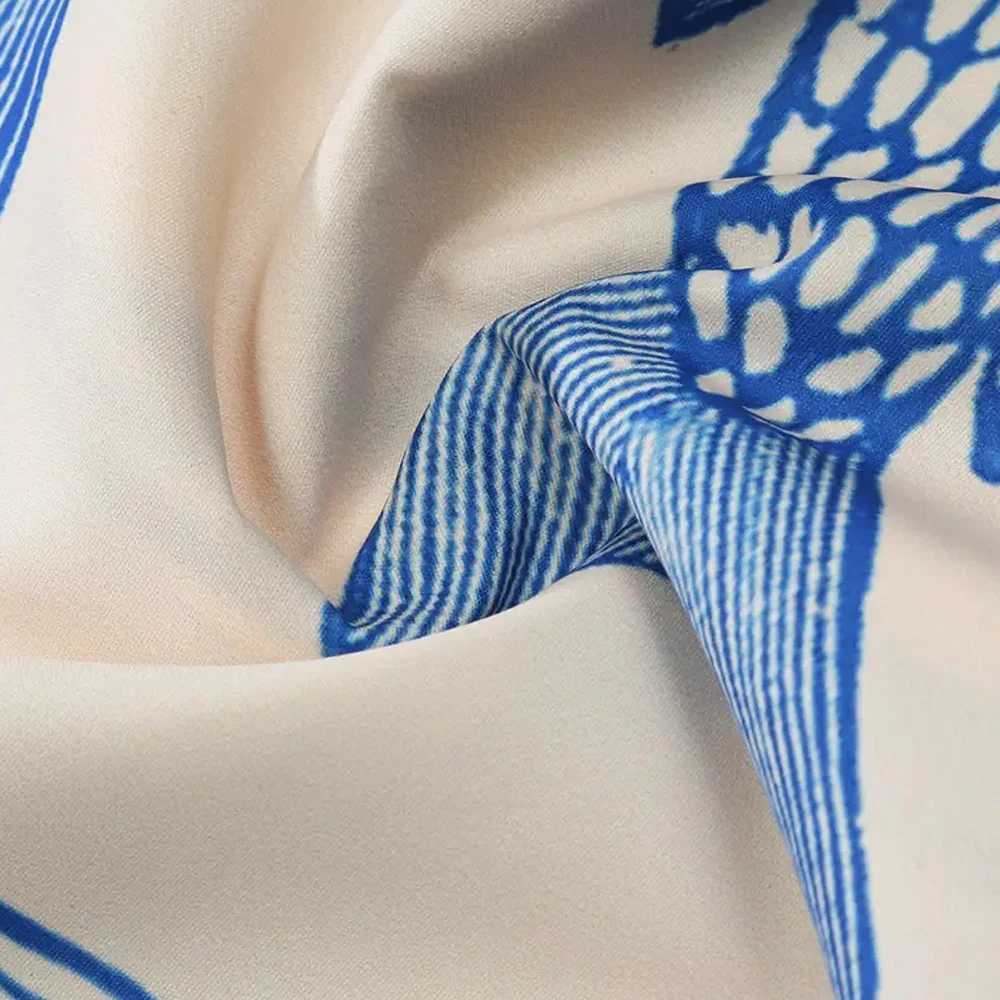 Summer shirt retro fish pattern short sleeved lapel shirt mens casual vacation button up shirt full set printed short sleeved shirt X250410