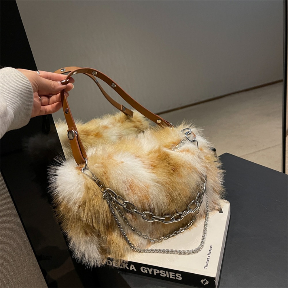 Elegant Casual Tempered Woman Arm Crook Tote Modern Cross Body Design for Everyday Use