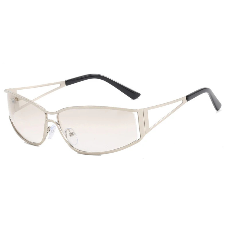 Y2k Sunglasses Womens Super Large ner Gradient Goggles Steam Punk Glasses Sunshade Mirror 250410
