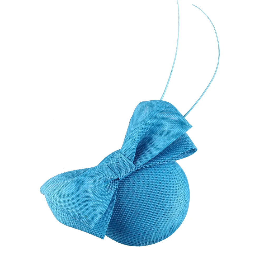 Peach Fascinator Wedding Pillbox Hat Women Elegant Fascinator Hats Hair Clip Church Ladies Party Headpiece Fashion Headwear 250409