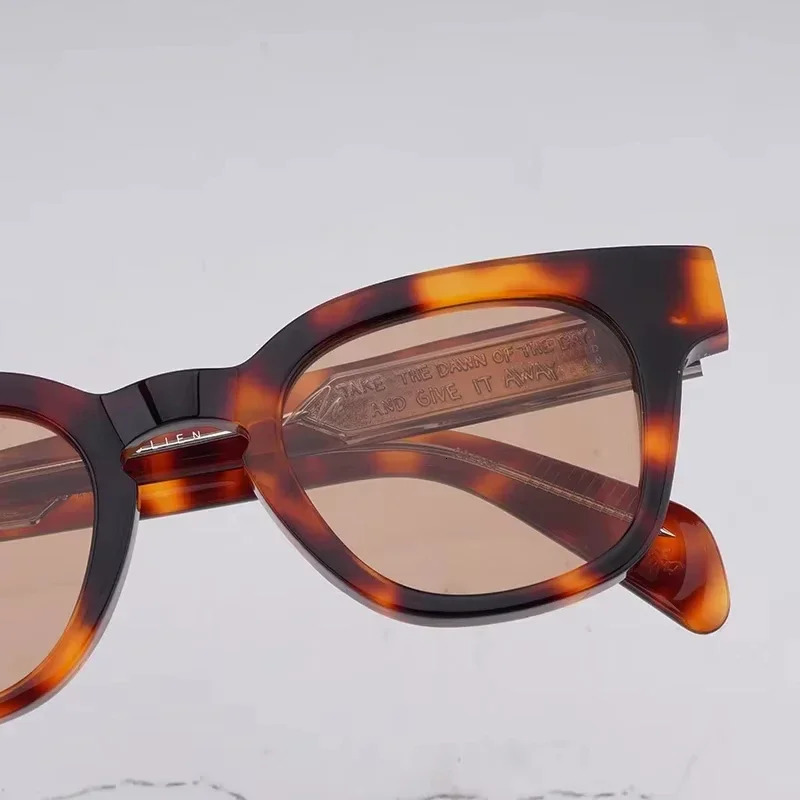 Street Fashion Mens Retro Tortoise Sunglasses Limited Edition Classic Square Acetate for Men 250410