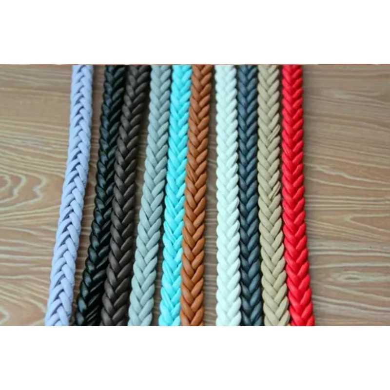 106cm New Wan Fem Weight Loss Belt Luxury Brand Design Woven Leather Woven Belt X250410