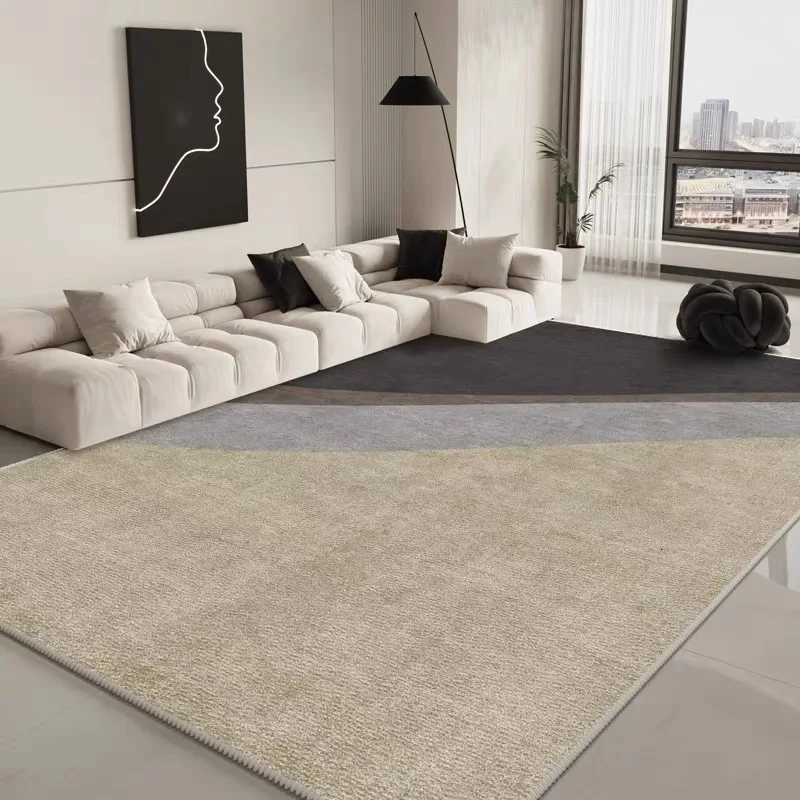 VIKAMA Light Luxury Living Room Carpet Home Non-Slip Sofa Coffee Table Blanket Bedroom Room Decoration Cloakroom Floor Mat Y251110