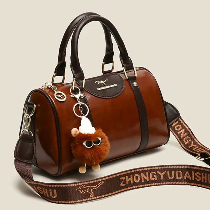 luxury Leather Shoulder Crossbody Bag For Women FAshion Messenger Bags Design Female Handbag Purses Female Tote bag 2025 K251110