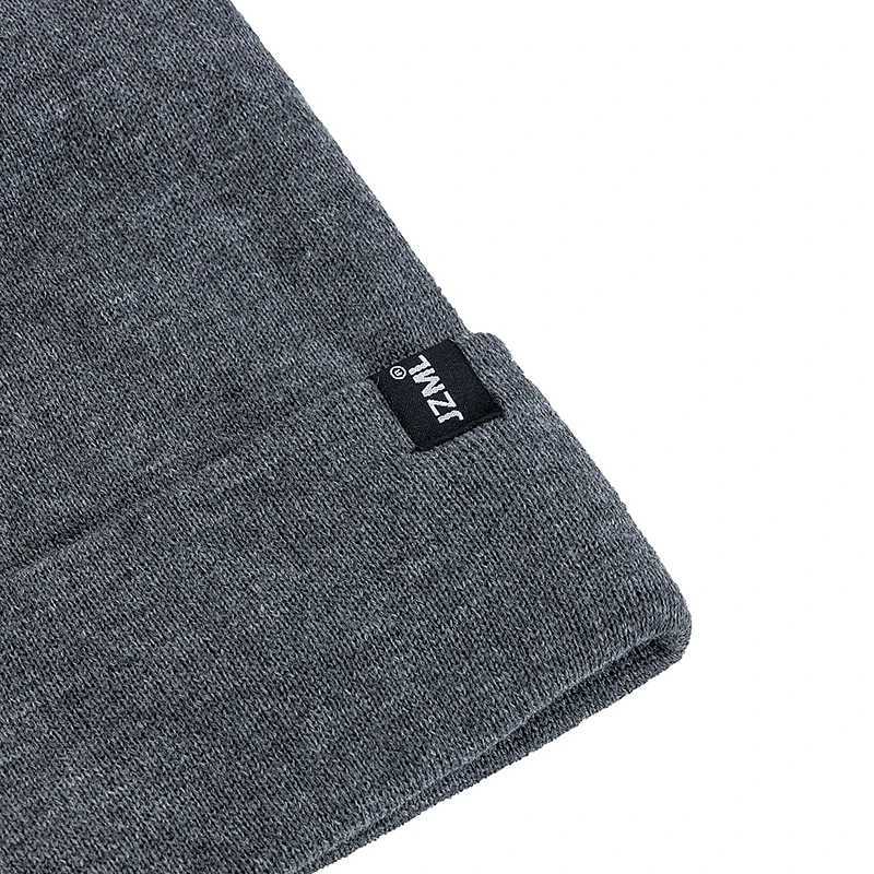 Hot Sale Letter Plush Satin Lined Anti-Static Beanie Hat AutumnWinter Hats For Men And Women Outdoor Knitted HatsXJ251110