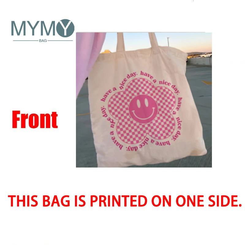 Women Shopper This Bag Is Full of Shit I Love Canvas Shoulder Bags Students Lovely Large Capacity Casual Tote Handbag 251110