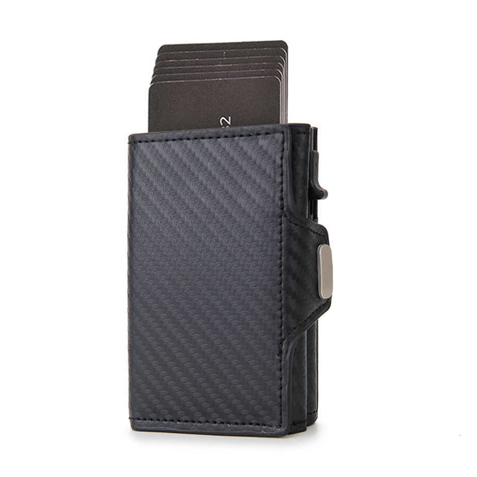 RFID Anti-theft Men's Card Holder with a Sense of Luxury, Multi-card Slot Card Case, Multi-card Position Men's Wallet W251018