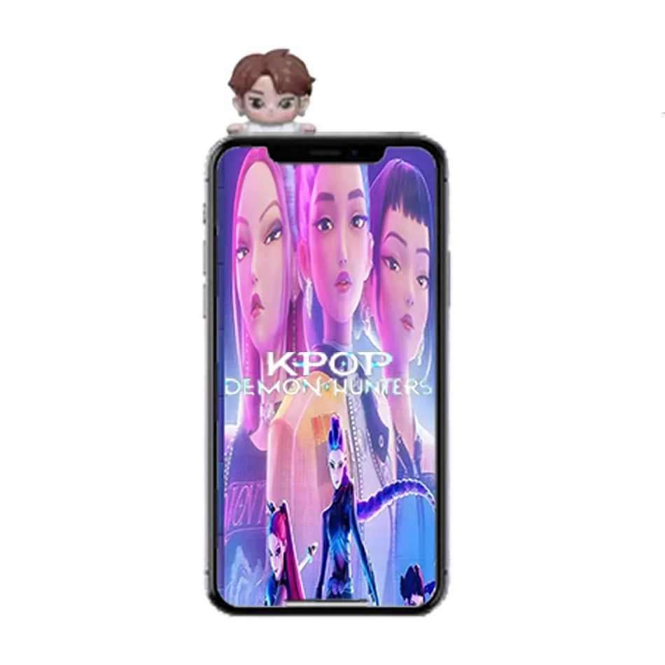 Kpop Demon Hunters Sonn Angel Series Blind Box Rumi Zoey Mira Rumi Figure Monster Hunt Girl Group Toy Phone Decoration Fans Gift Z251110