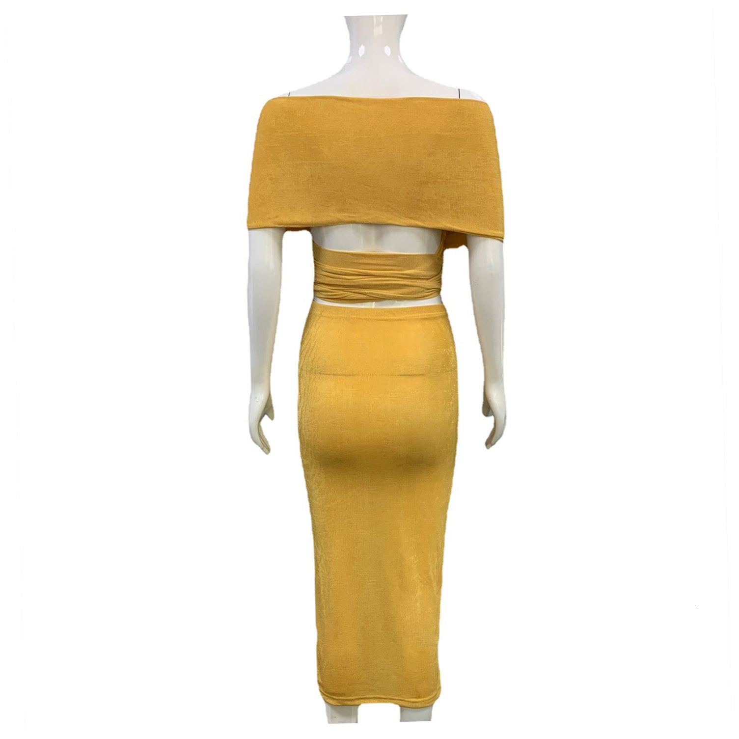 INS New 2025 Sexy Strap Top High Waist Half Body Pleated Fashion Dress Set