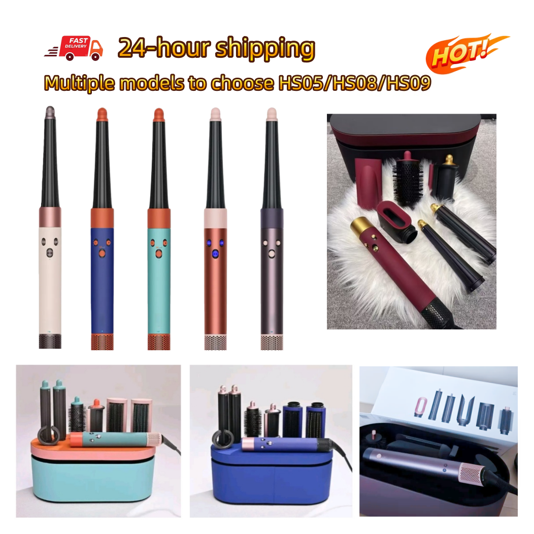 Negative ion hair dryer curling iron HS09/HS08 salon mtifunctional styling tool product curling iron Co Anda 2x cb professional salon powerf W251218